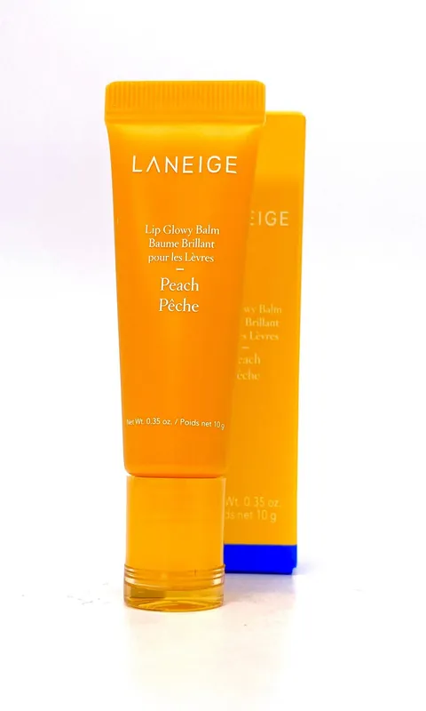 LANEIGE Balzám na rty Lip Glowy Balm Peach (10 g) Nejprodávanější