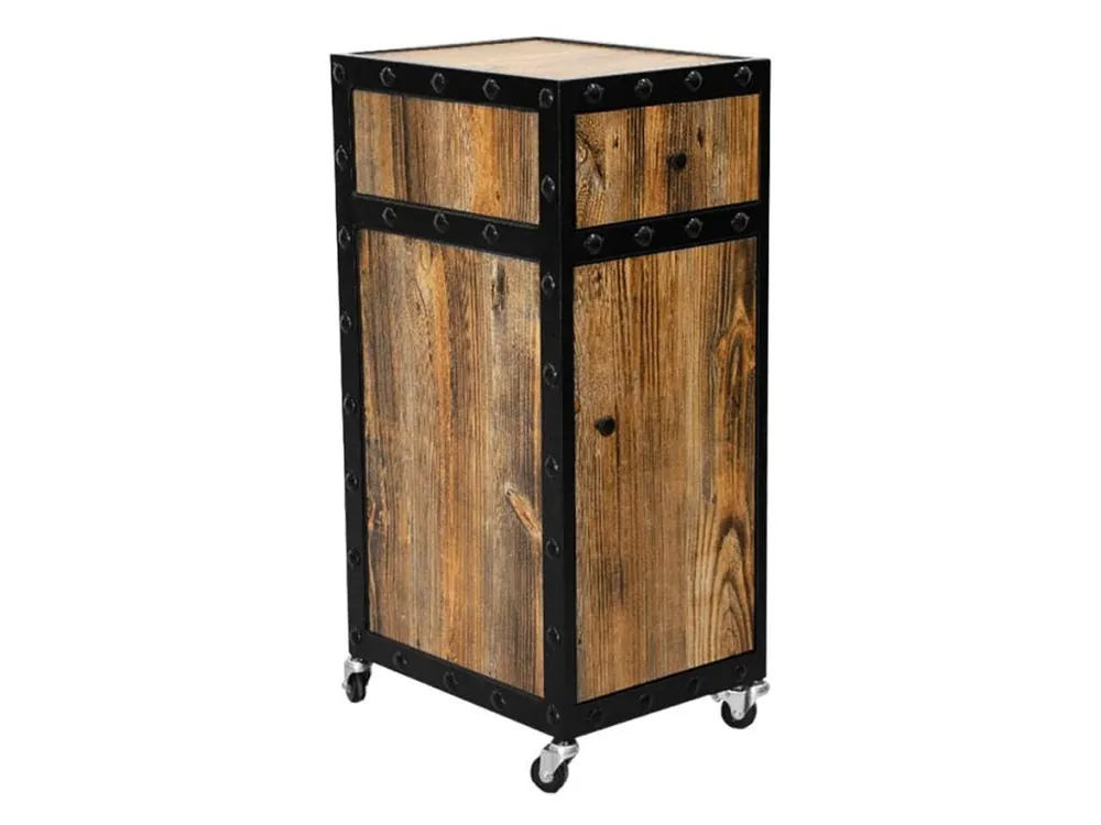 Autentický Barber vozík RUSTIC GATH Salon trolley