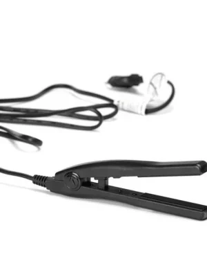 Mini FLAT IRON Malá kompaktní mini žehlička nejen na cesty - černá Dokud Zásoby Vydrží