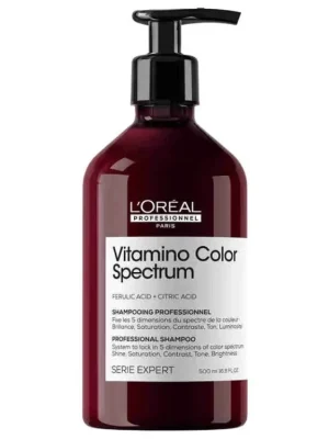 Omezená Nabídka L´ORÉAL Expert Vitamino Color Spectrum Shampoo 500ml - pečující šampon pro barvené vlasy