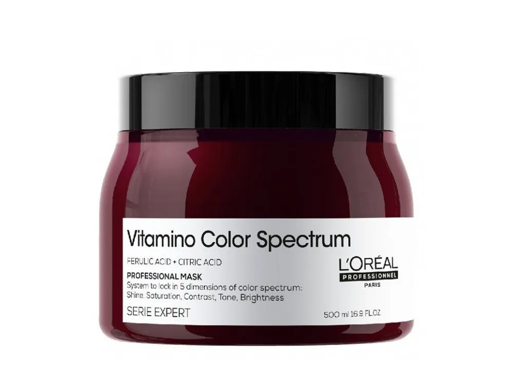 L´ORÉAL Expert Vitamino Color Spectrum Mask 500ml - intenzivní maska pro barvené vlasy Vysoce Kvalitní
