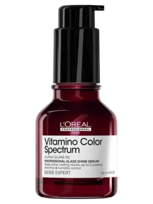 Víkendová Akce L´ORÉAL Expert Vitamino Color Spectrum Glass Shine Serum 50ml - sérum pro zářivý lesk vlasů