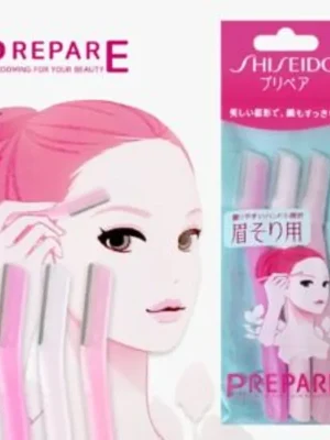 SHISEIDO Žiletky na obočí Prepare Face & Body Razor - L Type for Eyebrow (3ks) Poslední Šance