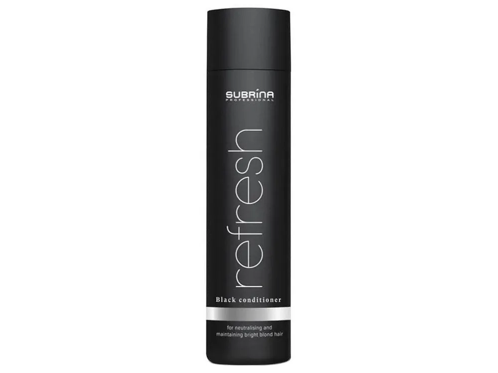 SUBRÍNA Refresh Black Conditioner 250ml - černý kondicionér pro chladný odstín blond vlasů Top Prodej