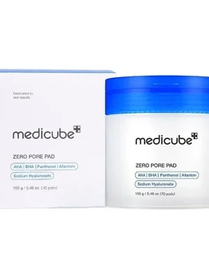 Vrácení Zdarma MEDICUBE Exfoliační polštářky na pleť Zero Pore Pad 2.0 (70 ks)