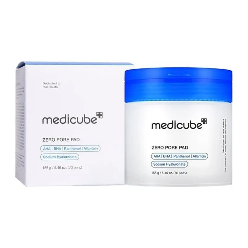 Vrácení Zdarma MEDICUBE Exfoliační polštářky na pleť Zero Pore Pad 2.0 (70 ks)