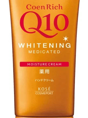 KOSÉ Krém na ruce Coen Rich Q10 Whitening Medicated Hand Cream - Moisture (80 g) Omezená Nabídka