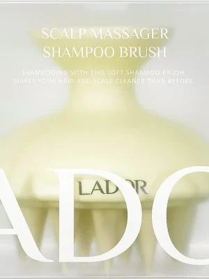 LA'DOR Masážní kartáč na vlasy Scalp Massager Shampoo Brush Yellow Ověřený