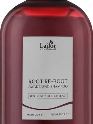 LA'DOR Osvěžující šampon pro růst vlasů Root Re-Boot Awakening Shampoo Red Ginseng & Beer Yeast (300 ml) Nejlepší Cena