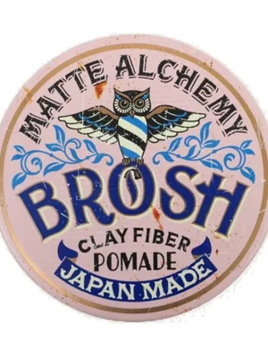 Přímo Od Výrobce Matný styling na vlasy BROSH Clay Fiber pomade 120 g