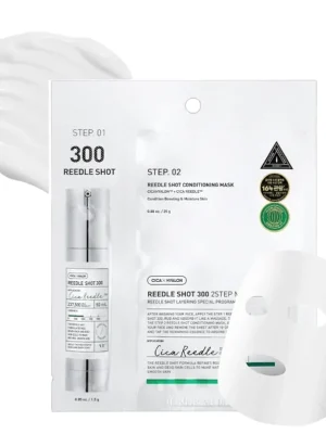 Omezená Nabídka VT COSMETICS Dvoukroková maska s mikrojehličkami REEDLE SHOT 300 2-Step Mask (1,5 g + 25 g)