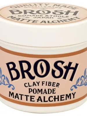 Matný styling na vlasy BROSH Clay Fiber pomade 290 g Cenová Bomba