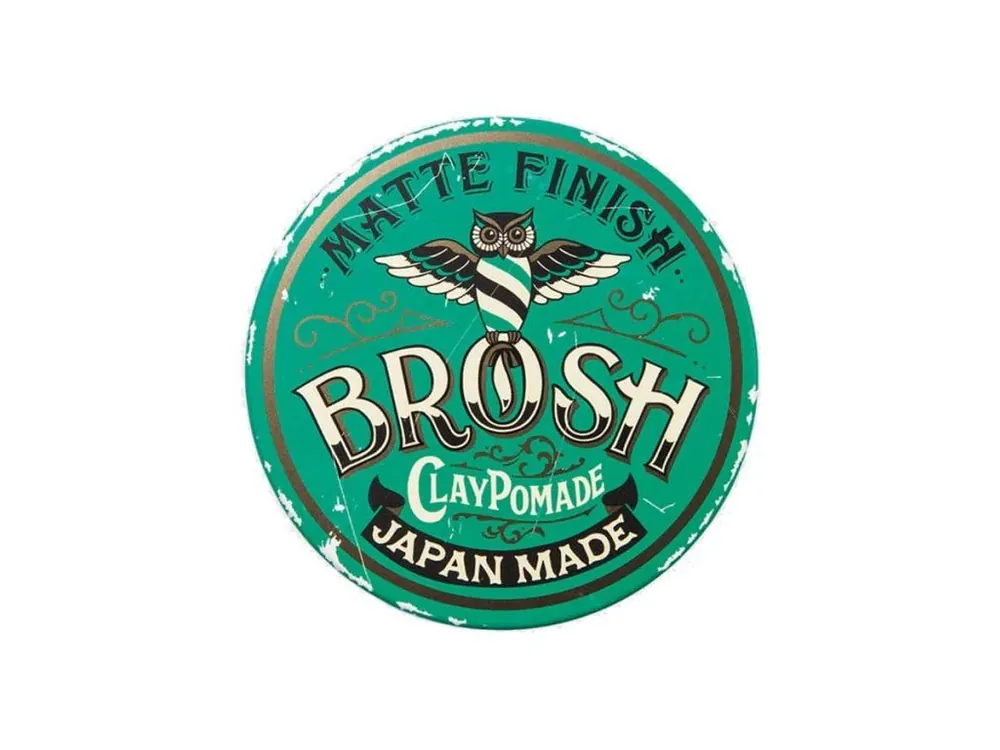 Matná hlína na vlasy BROSH Mini Clay pomade 40 g Cenová Bomba