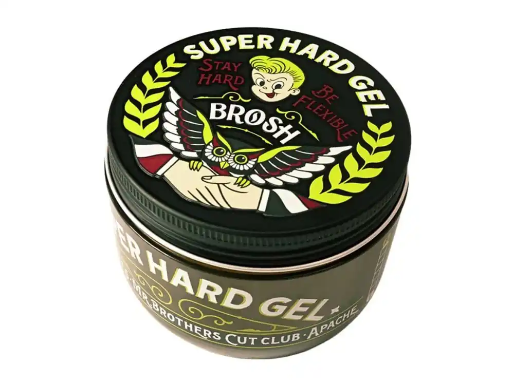 Sleva Silný gel na vlasy BROSH Super hard gel 200 g