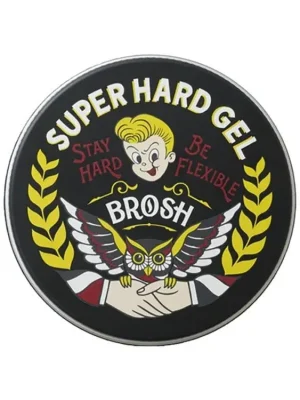 Silný gel na vlasy BROSH Mini Super hard gel 70 g Originální