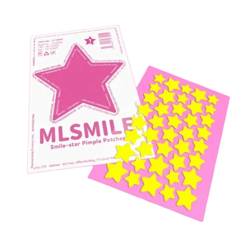 Značkový MLSMILE Barevné náplasti na akné Smile Star Pimple Patches - #01 Yellow (40 ks)