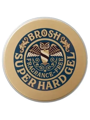 Silný gel na vlasy bez parfemace BROSH Mini Super hard gel Fragrance free 70 g Bezpečná Platba
