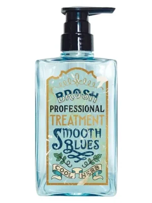 Hit Sezóny Pečující šampon na vlasy BROSH Hair treatment - Smooth blues 400 ml