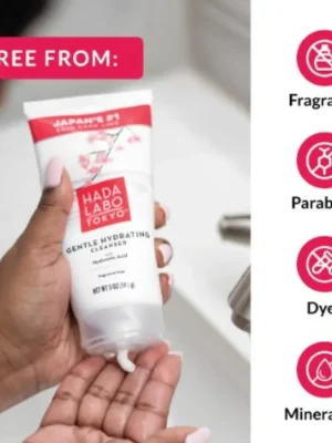 HADA LABO TOKYO WHITE Krémový čisticí gel na obličej Gentle Hydrating Cleanser ALL-IN-ONE (150 ml) Značkový