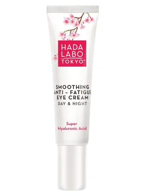 HADA LABO TOKYO WHITE Oční krém na kruhy a otoky Smoothing Anti-Fatique Eye Cream (15 ml) Rychlé Dodání