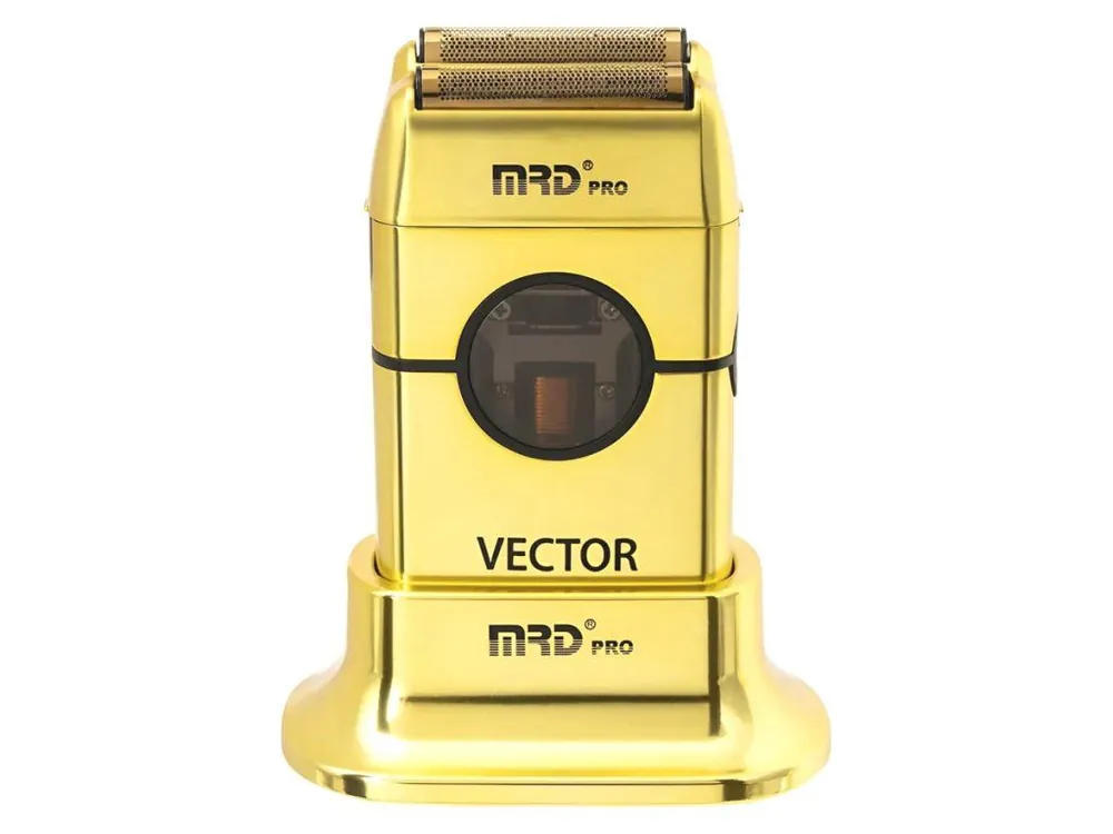 Profesionální holicí strojek MRD Pro Vector foil shaver ZB-999 - Gold Finální Výprodej