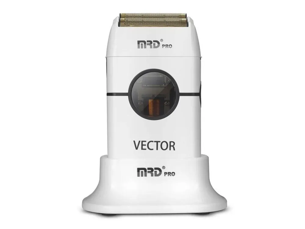 Pouze Dnes Profesionální holicí strojek MRD Pro Vector foil shaver ZB-999 - White