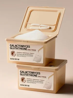 Aktuální SOME BY MI Rozjasňující a regenerační plátýnkové masky Galactomyces Glutatione Daily Mask (30 ks)