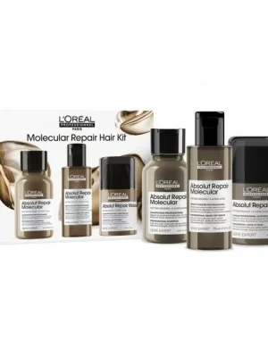 LOREAL Serie Expert Molecular Repair Hair Kit - cestovní sada pro značně poškozené vlasy Sleva