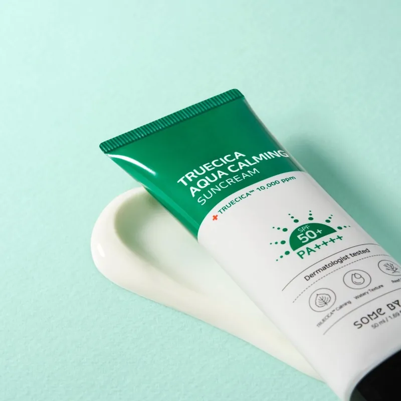 Speciální Cena SOME BY MI Opalovací krém Truecica Aqua Calming Suncream SPF50+ PA++++ (50 ml)