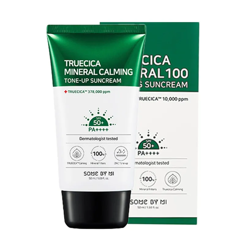 Zlevněný SOME BY MI Opalovací krém Truecica Mineral Calming Tone-Up Suncream SPF50+ PA++++ (50 ml)