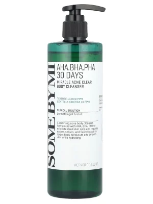 SOME BY MI Tělový gel na problematickou pokožku AHA-BHA-PHA 30 days Miracle Acne Body Cleanser (400 g) Poslední Šance