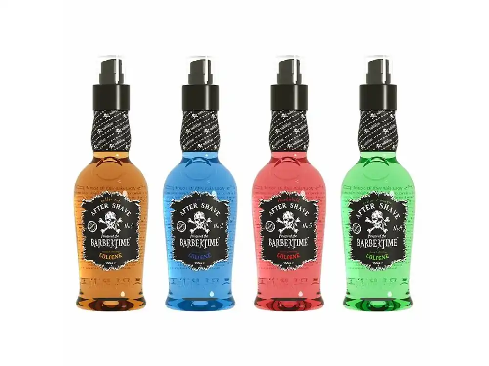 Výhodná sada vod po holení BARBERTIME After shave colognes 4 x 150 ml Rychlé Dodání