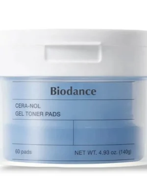 BIODANCE Gelové tonizační polštářky Cera-Nol Gel Toner Pads (60 ks) Cenová Bomba