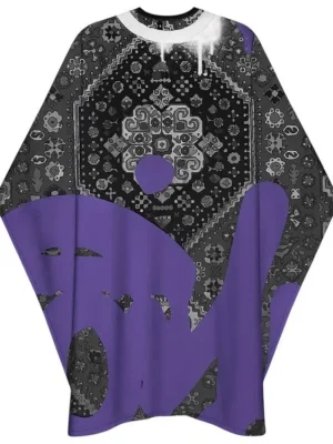 Levný Barber pláštěnka MARMARA BARBER Cape Fly carpet purple