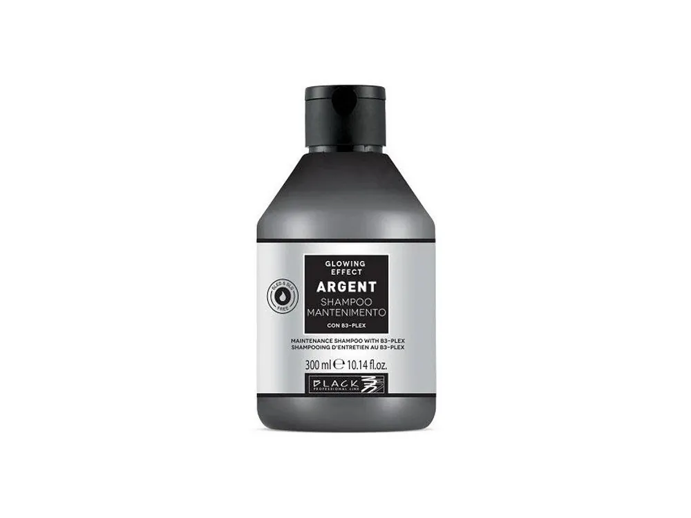 Akční Nabídka BLACK Argent Glowin Effect Shampoo 300ml - posilující a obnovující šampon