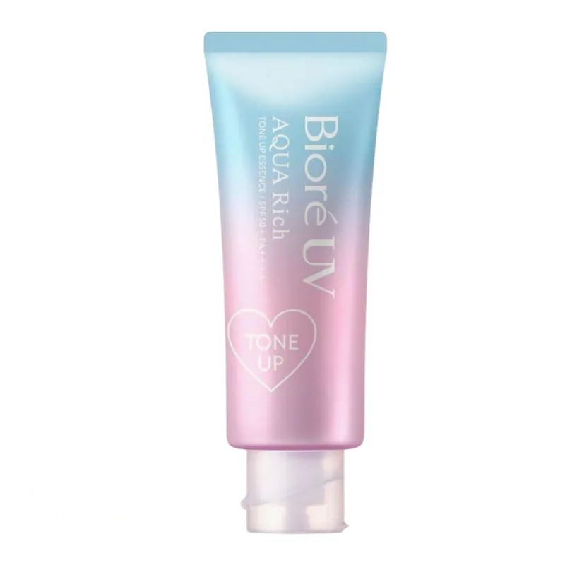 BIORÉ Tónující opalovací krém UV Aqua Rich Tone Up Essence Lavender SPF 50+ PA++++ (70 g) Tovární Cena