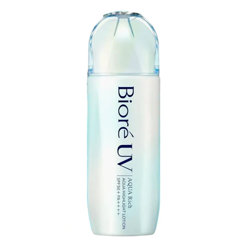 Cenový Hit BIORÉ Opalovací lotion UV Aqua Rich Aqua Highlight Lotion SPF 50+ PA++++ (70 ml)