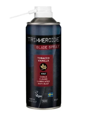 Sprej na čištění strojků s vůní TRIMMERCIDE 4in1 Blade spray Tobacco vanilla 400 ml Hit Sezóny