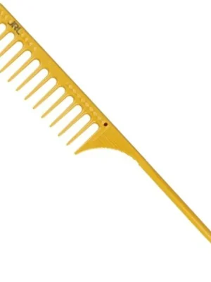 Profesionální tupírovací hřeben JRL Fine teeth tail comb J104 - žlutý Dokud Zásoby Vydrží