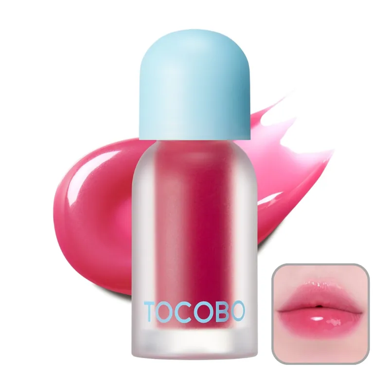 Vysoce Kvalitní TOCOBO Lesk na rty s plump efektem Juicy Berry Plumping Lip Oil #06 Berry Candy