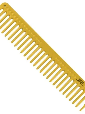 Akční Cena Barber hřeben na střihání a styling vlasů JRL Cutting comb J303 - žlutý