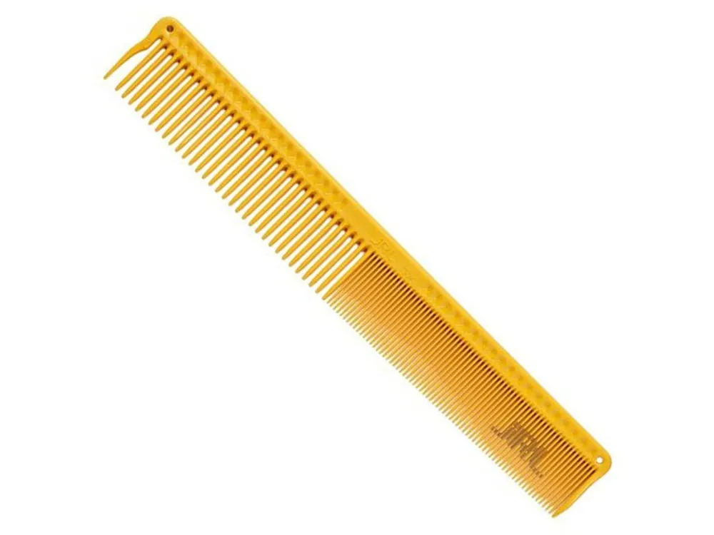 Sleva Hřeben na střihání vlasů JRL Fine cutting comb J304 - žlutý
