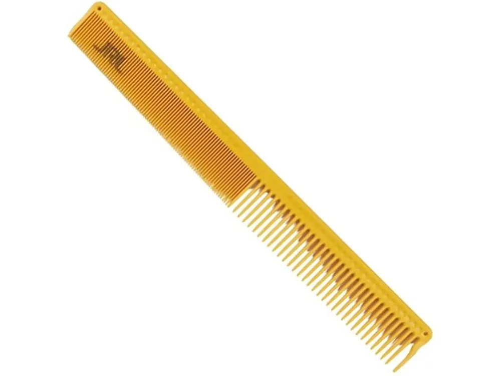 Značkový Barber hřeben JRL Cutting comb J307 - žlutý