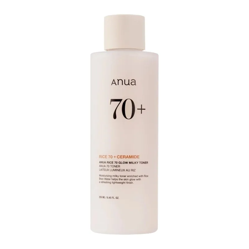 Horká Nabídka ANUA Rozjasňující pleťový toner Rice 70 Glow Milky Toner (250 ml)