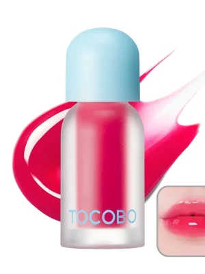 TOCOBO Lesk na rty s plump efektem Juicy Berry Plumping Lip Oil #12 Cherry Ade Poslední Šance