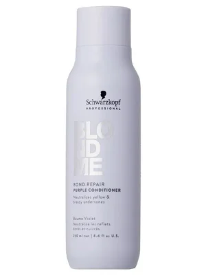 SCHWARZKOPF BlondMe Purple Conditioner 250ml - kondicionér pro ledově chladnou blond Nízká Cena