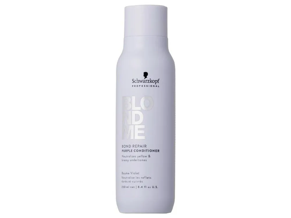 SCHWARZKOPF BlondMe Purple Conditioner 250ml - kondicionér pro ledově chladnou blond Nízká Cena