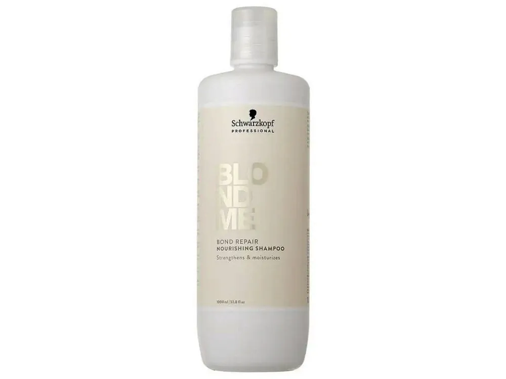 SCHWARZKOPF BlondMe Nourishing Shampoo 1000ml - vyživující šampon pro blond vlasy Vrácení Zdarma