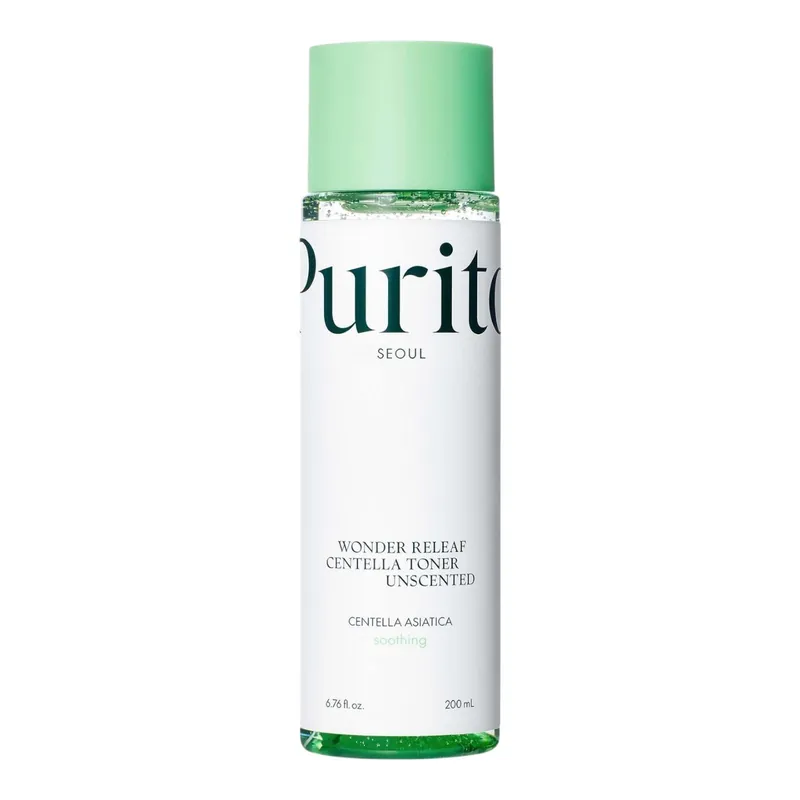 Výprodej PURITO SEOUL Zklidňující pleťový toner Wonder Releaf Centella Toner Unscented (200 ml)