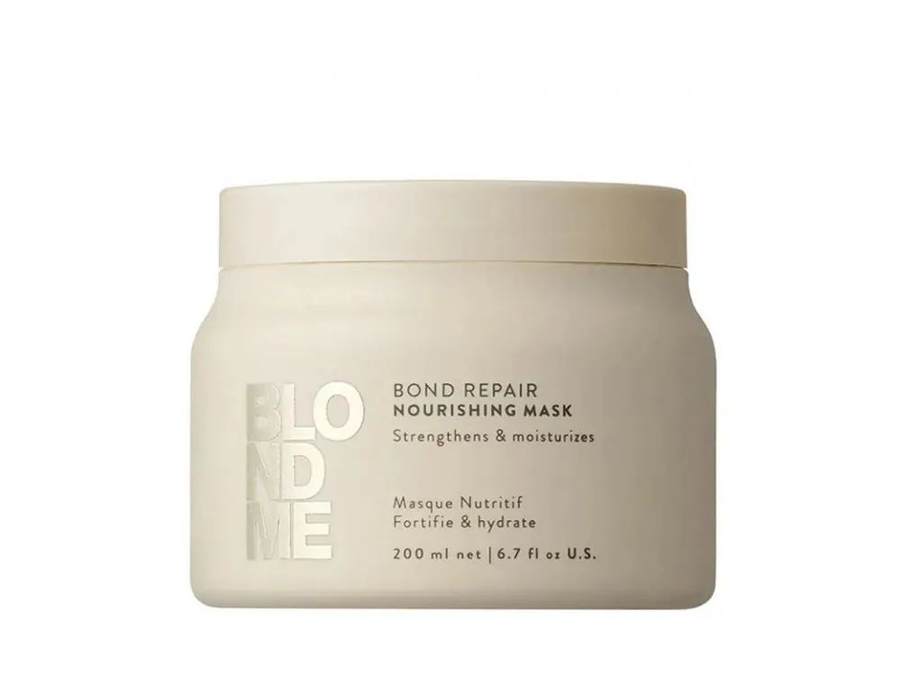 SCHWARZKOPF BlondMe Nourishing Mask 200ml - intenzivně vyživující maska pro blond vlasy Akční Nabídka